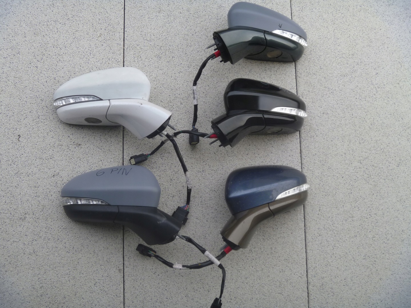 Rétroviseur soldes extérieur Ford Mondeo V MK5 rétroviseur latéral droit 16 broches side mirror