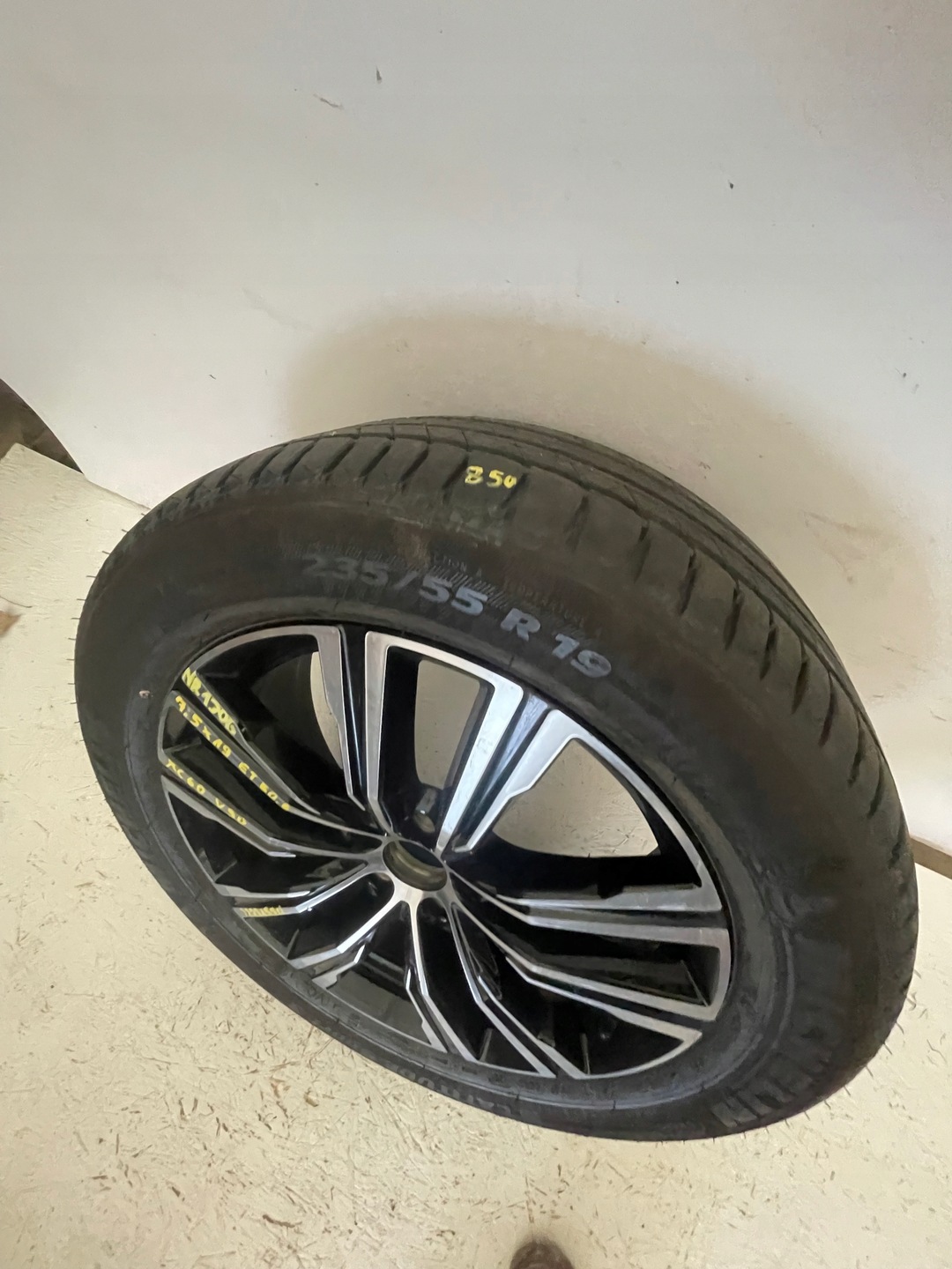 1x Alu Felge Volvo XC60 Aluminum rim 32271570 19 Zoll 7.5J 5x108 50,5ET